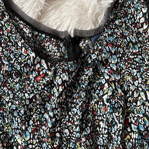 Simply Vera / Vera Wang Sleeveless Fit & Flare Dress sze M Floral Multicolor - Picture 11 of 13